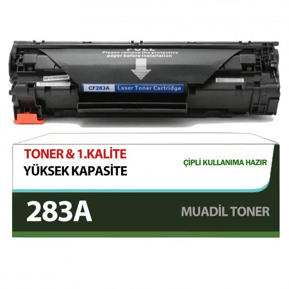 For Hp CF283A Muadil Toner / Hp M201A/ M125A/ M225A/ M127 ürün görseli 1