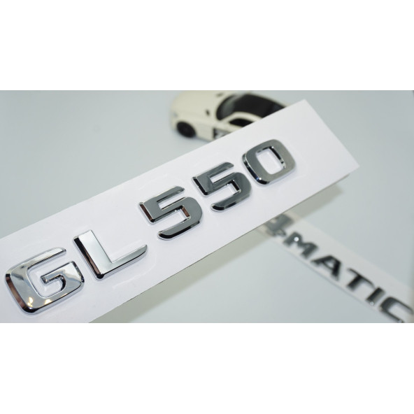 DK Tuning GL550 4Matic Bagaj Krom ABS Yazı Logo Benz İle Uyumlu ürün görseli 1