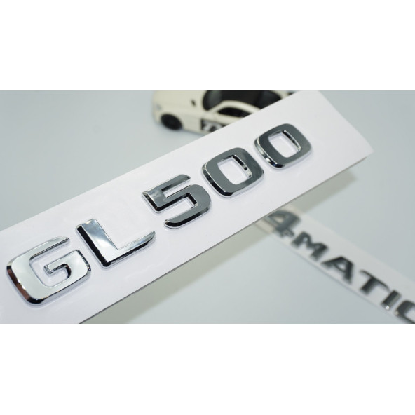 DK Tuning GL500 4Matic Bagaj Krom ABS Yazı Logo Benz İle Uyumlu ürün görseli 1