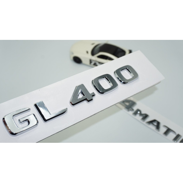 DK Tuning GL400 4Matic Bagaj Krom ABS Yazı Logo Benz İle Uyumlu ürün görseli 1