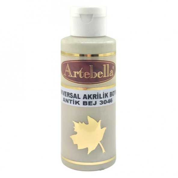 Antik Bej Akrilik Boya Artebella Antik Bej Akrilik Boya 3046 Antik Bej 130 ml ürün görseli 1