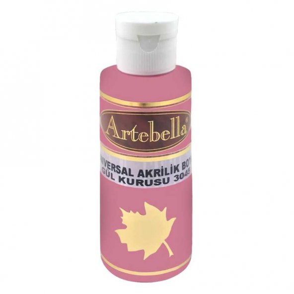 Gül Kurusu Akrilik Boya Artebella Gül Kurusu Akrilik Boya 3045 Gül Kurusu 130 ml ürün görseli 1