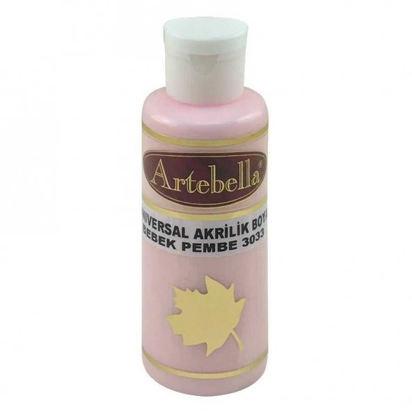Bebek Pembe Akrilik Boya Artebella Bebek Pembe Akrilik Boya 3033 Bebek Pembe 130 ml ürün görseli 1