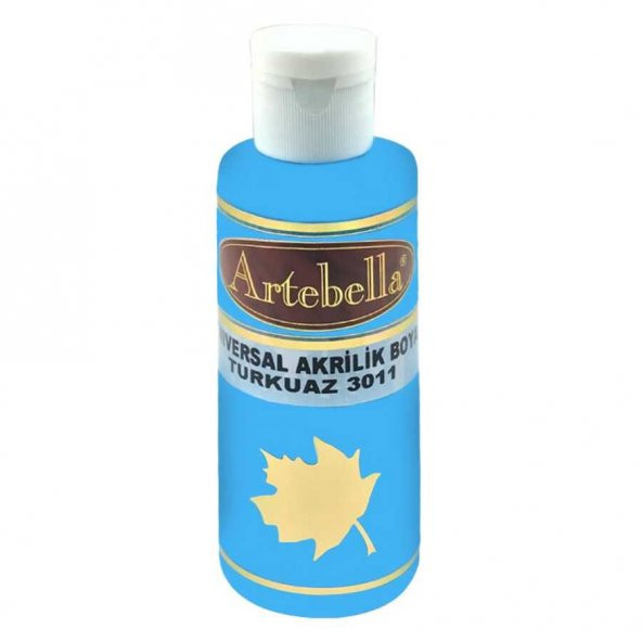 Turkuaz Akrilik Boya Artebella Turkuaz Akrilik Boya 3011 Turkuaz 130 ml ürün görseli 1