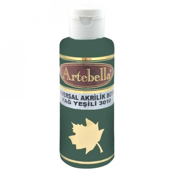 Yağ Yeşili Akrilik Boya Artebella Yağ Yeşili Akrilik Boya 3010 Yağ Yeşili 130 ml ürün görseli 1