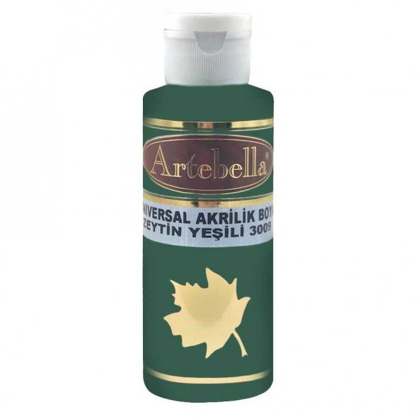 Zeytin Yeşili Akrilik Boya Artebella Zeytin Yeşili Akrilik Boya 3009 Zeytin Yeşili 130 ml ürün görseli 1