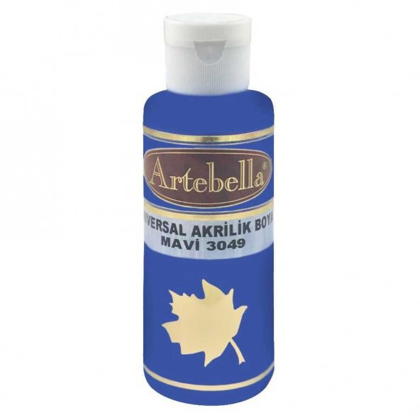 Mavi Akrilik Boya Artebella Mavi Akrilik Boya 3049 Mavi 130 ml ürün görseli 1