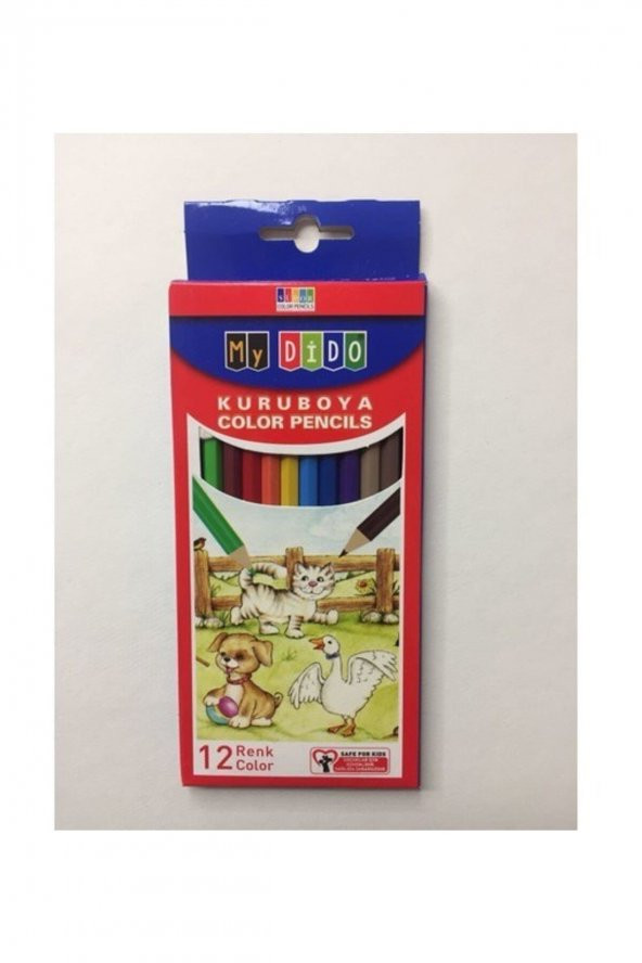 Kuru Boya 12 Renk Tam Boy Südor My Dido Kuru Boya 12li Renk Tam Boy ürün görseli 1