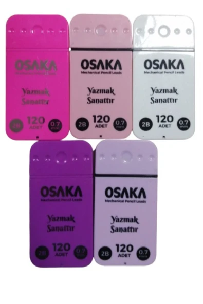 2b 120ad. 0,7 mm Versatil Kalem Ucu 5 Paket ürün görseli 1