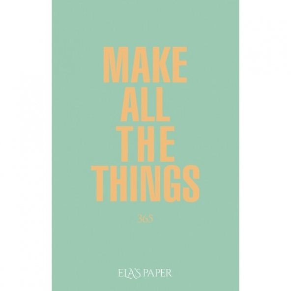 Ela's Paper Make All The Things Defter ürün görseli 1