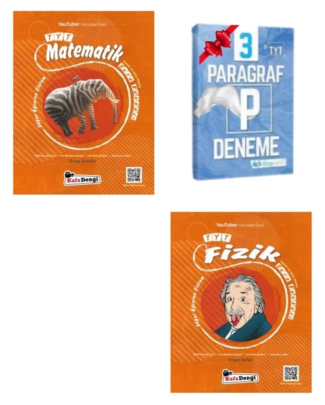 TYT Matematik ve Fizik Soru Bankası ürün görseli 1