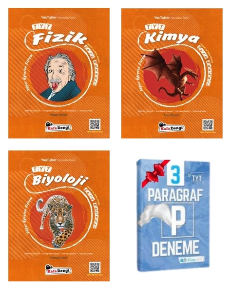 TYT Fizik Kimya ve Biyoloji Soru Bankası ürün görseli 1