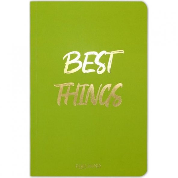 Ela's Paper Best Things Notes Çizgili Defter ürün görseli 1