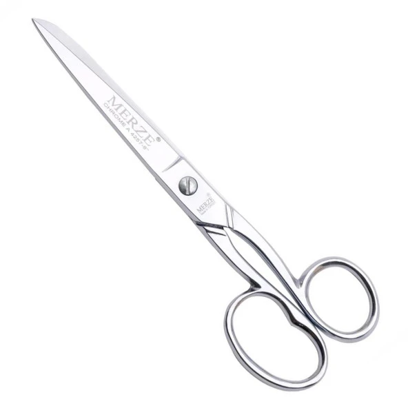 FDM Merze 4257-8 Krom Kaplama Ev Ve Saya Makası Çift Parmak D-165 No:8 (20 cm) ürün görseli 1