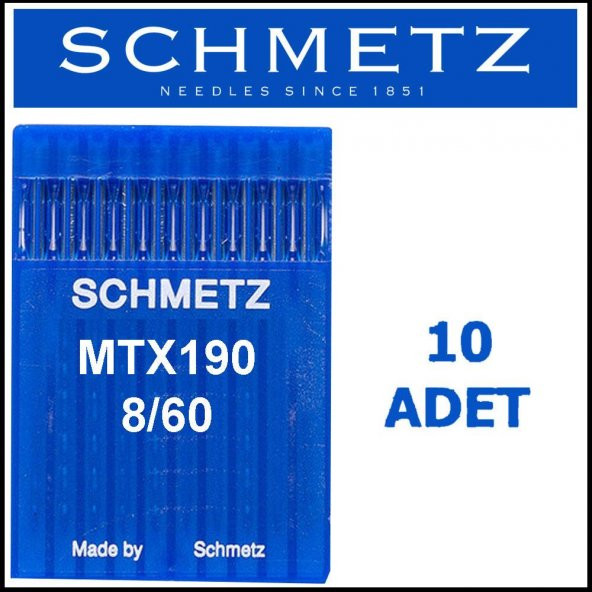 Schmetz 36211 Lok Makinesi İğnesi 8/60 Numara ürün görseli 1