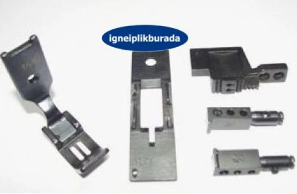 FDM Juki İptalli Mekanik Çift İğne Dikiş Makinesi Takımı (3.2 mm) (LH-3168) (Yan Sanayi) ürün görseli 1