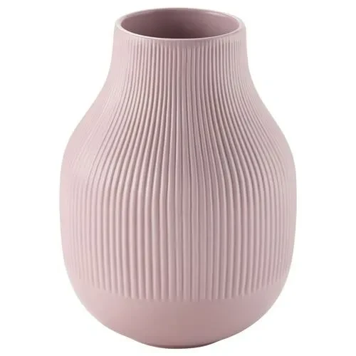 IKEA Gradvıs Pembe  Dekoratif Vazo 21 Cm Porselen ürün görseli 1