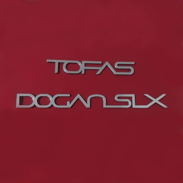 Tofaş Doğan Slx & Tofaş Bagaj Yazısı Yeni Model ürün görseli 1