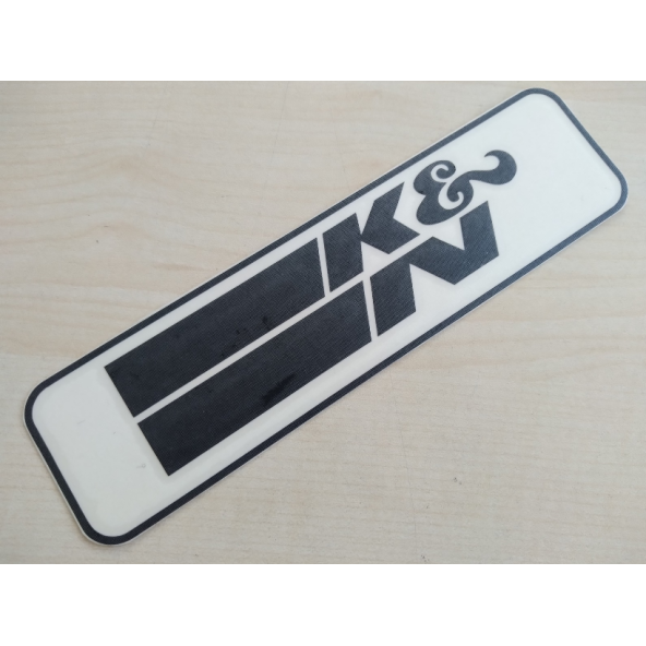 K&N STİCKER 17x4,5cm SPORT YAZI, K&N YAZISI, K&N ETİKETİ, K&N ÇIKARTMASI ürün görseli 1