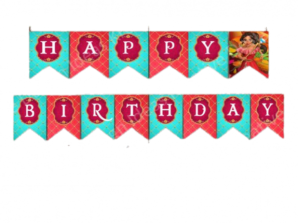 HAPPY BİRTHDAY BANNER ELENA 2 M ürün görseli 1