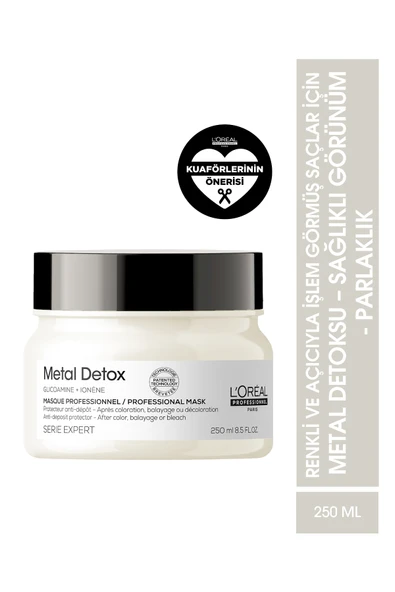 Loreal Professionnel Serie Expert Metal Detox Maske 250 ML ürün görseli 1