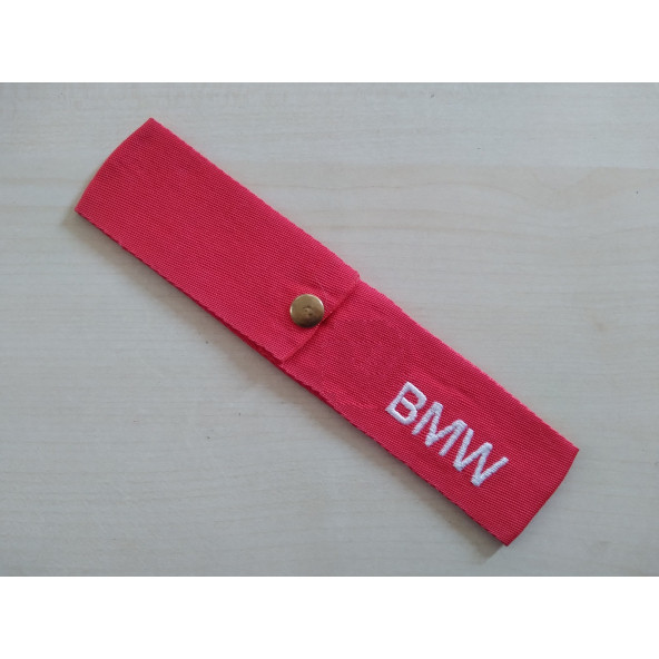 BMW TAMPON ÇEKİ İPİ KIRMIZI (BMW TAMPON ASKISI) BMW TAMPON SÜSÜ - TAMPON DİLİ -TAMPON İPİ ürün görseli 1