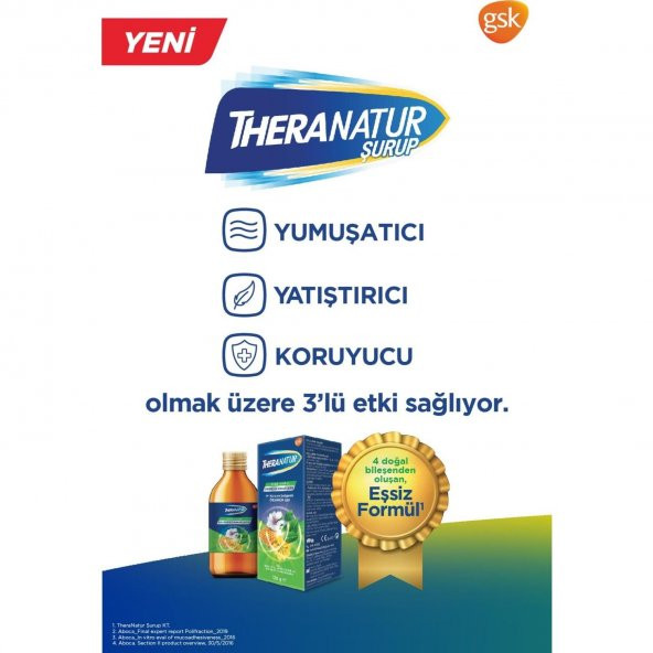 Theranatur Bitkisel Şurup 128 gr 8681291003295 - Resim 6