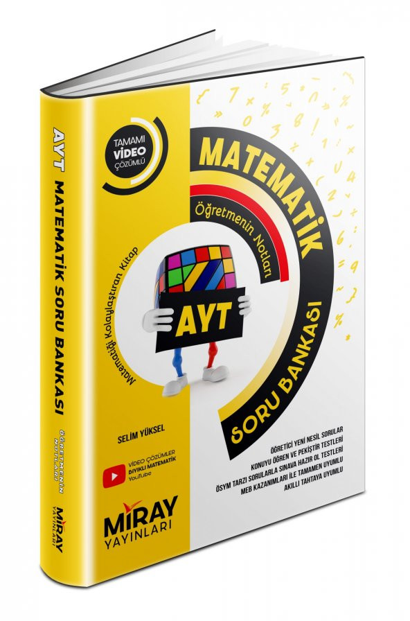 Miray Ayt Matematik Konu Özetli Soru Bankası 2023 ürün görseli 1