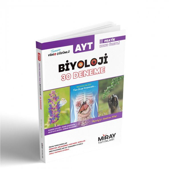 Miray Ayt Biyoloji 30 Deneme 2023 ürün görseli 1