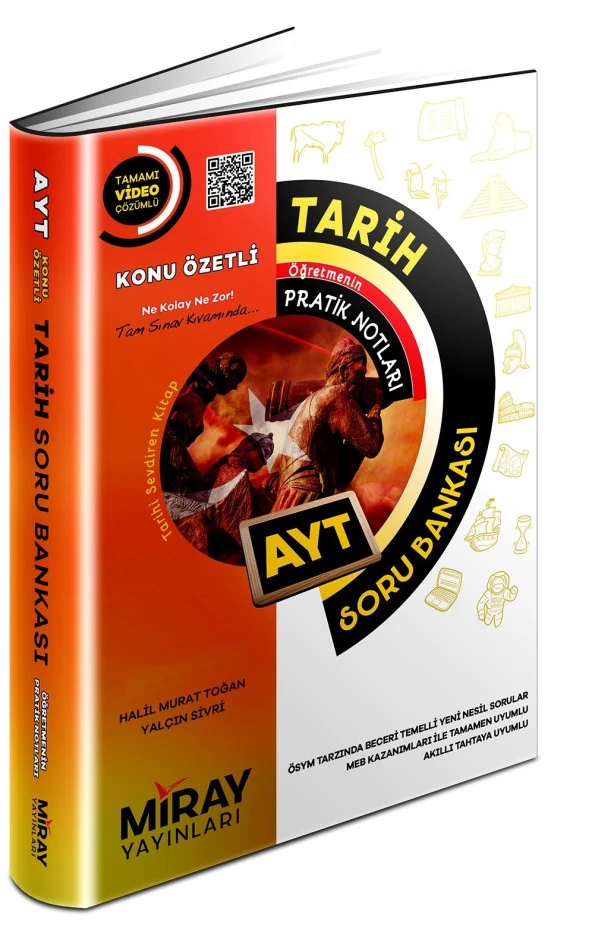 Miray 2024 Ayt Tarih Konu Özetli Soru Bankası ürün görseli 1