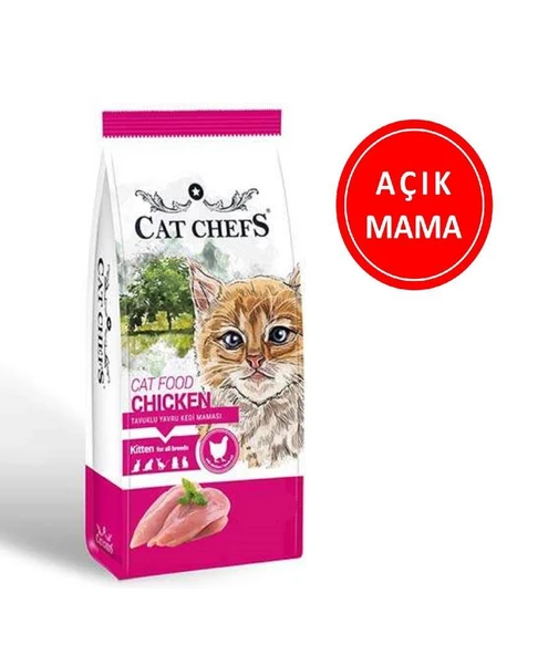 Cat Chefs Tavuklu Yavru Kedi Maması 1 Kg AÇIK ürün görseli 1