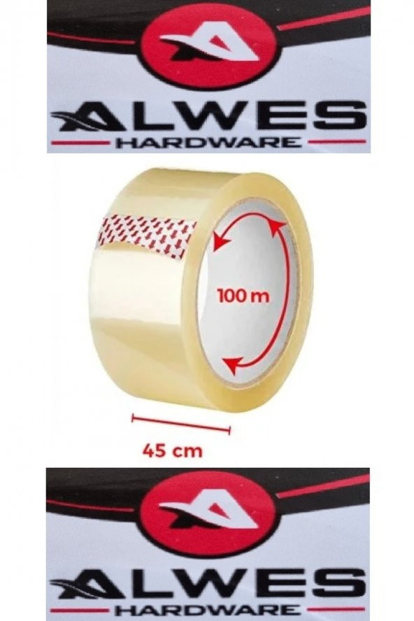 Alwes Hardware Koli Bandı 45x100m ürün görseli 1