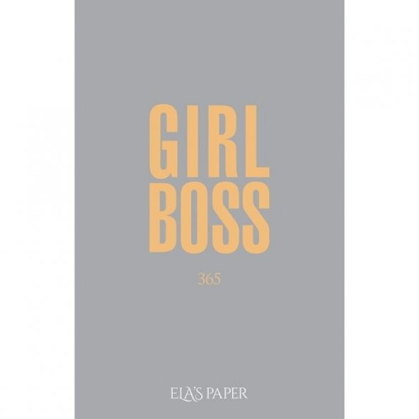 Ela's Paper Girl Boss Defter ürün görseli 1