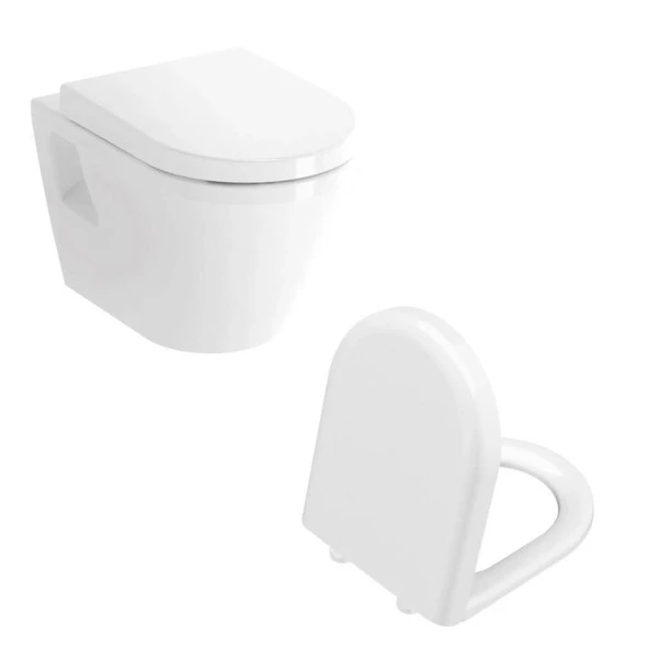 VitrA İntegra Asma Klozet+VitrA Soft Klozet Kapağı 121-003-909 ürün görseli 1