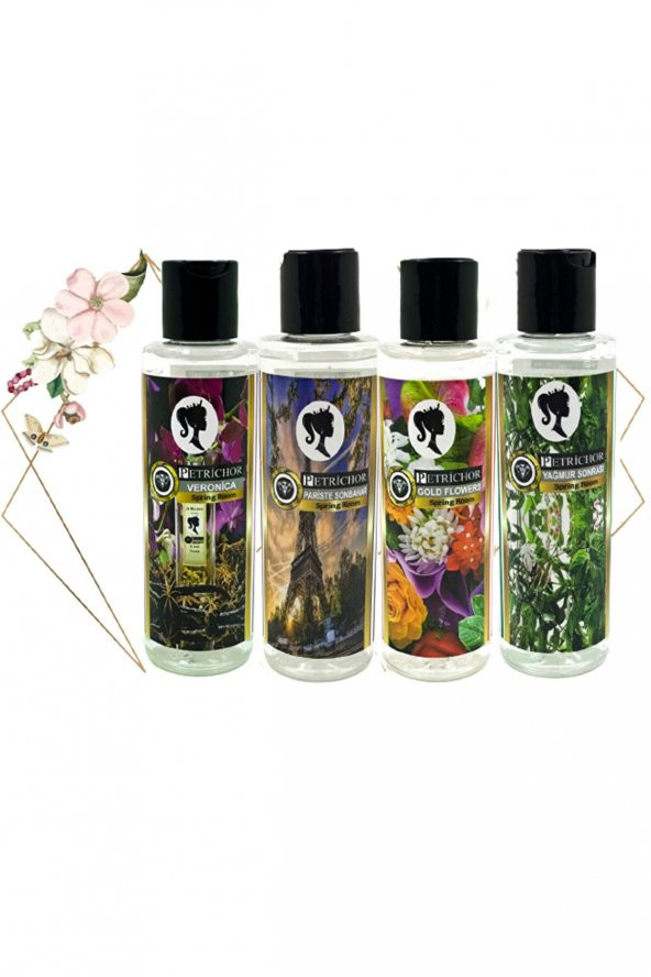 Wendore Sihirli Kokular Küre & Tüm Mak. Uyumlu Geniş Alan Koku Makinesi Parfümü  4lü Set 150 ml ürün görseli 1