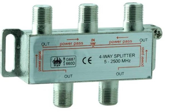 4lü 2500 Mhz. Anten Splitter - Resim 2