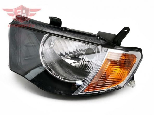 Mitsubishi L200 CR Far Sol 07-10 Model Motorlu (Turuncu Sinyalli) ürün görseli 1