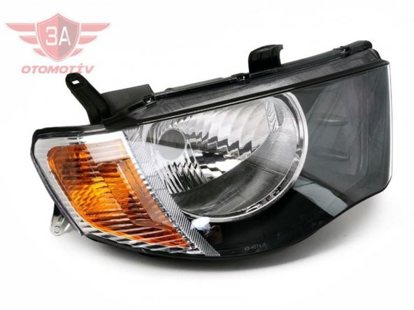 Mitsubishi L200 CR Far Sağ 07-10 Model Motorlu (Turuncu Sinyalli) ürün görseli 1