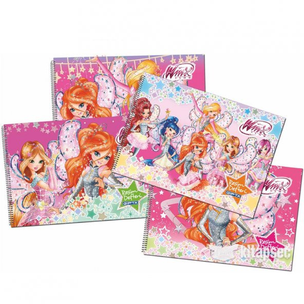 GIPTA DEFTER RESIM 17x24 15 YP. WINX (3089) ürün görseli 1