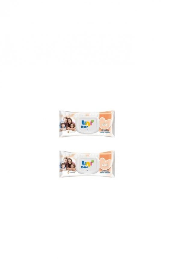 Unibaby Aile Islak Mendili 90lı Aile / 2 Paket - Resim 2