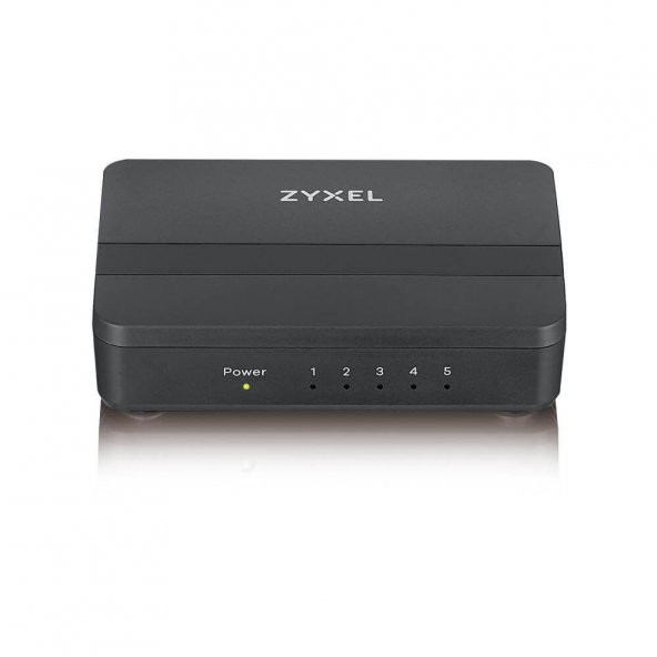 ZYXEL GS-105S V2 5 PORT 10/100/1000 MBPS YÖNETİLEMEZ GIGABIT SWITCH ürün görseli 1
