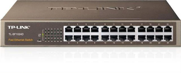 TP-LINK TL-SF1024D 24 PORT 10/100 SWITCH ürün görseli 1