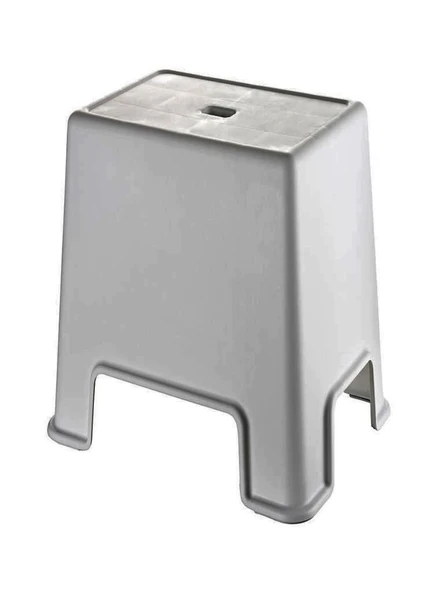 Geseus Banyo Taburesi  Büyük Boy Çok amaçlı Tabure Gri CLK-481 ürün görseli 1