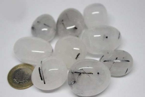 Rutil Kuvars Taşı Tamburlanmış (10-20gram) - Resim 2