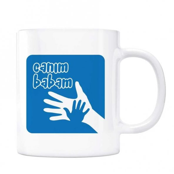 Canım Babam Kupa Bardak - Lacivert ürün görseli 1