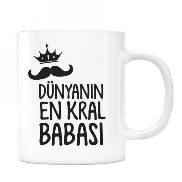 Dünyanın En Kral Babası Kupa Bardak ürün görseli 1