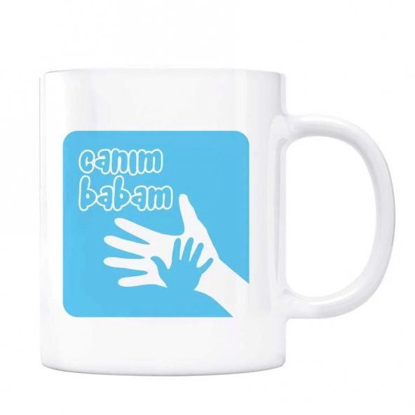 Canım Babam Kupa Bardak - Mavi ürün görseli 1