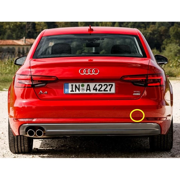 Audi A4 Sedan 2016-2020 Arka Tampon Çeki Demiri Kapağı 8W5807441 ürün görseli 1