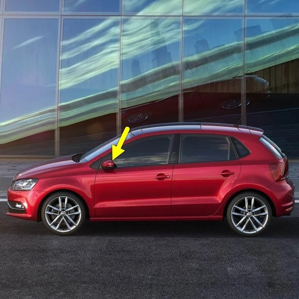 VW Polo 2010-2017 Sol Yan Dış Dikiz Aynası Çerçevesi 6R0857601B ürün görseli 1