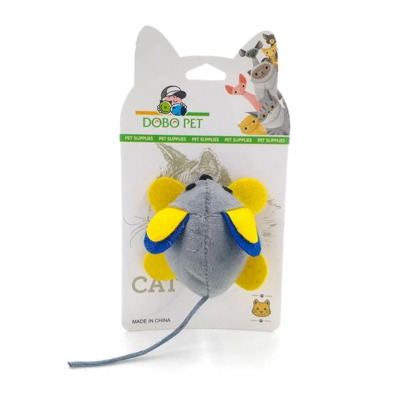 Dobo Pet Titreşimli Fare Kedi Oyuncağı Büyük Kulak ürün görseli 1